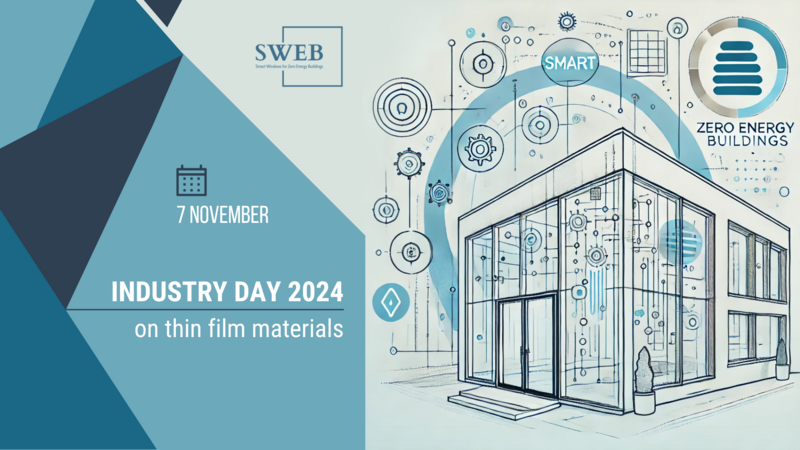 Industry Day 2024 on thin film materials by the SWEB project