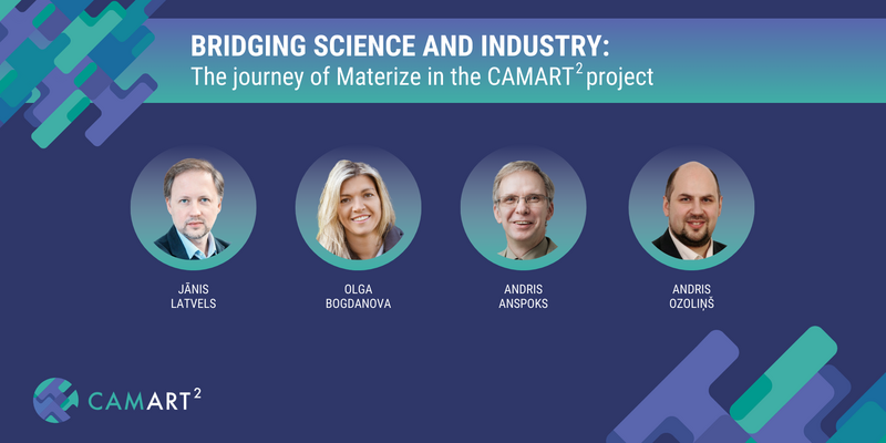 Bridging science and industry: The journey of Materize in the CAMART2 project